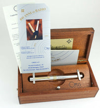 Load image into Gallery viewer, Omas Guglielmo Silver &amp; Vermeil Marconi Fountain Pen  - 1335/2800
