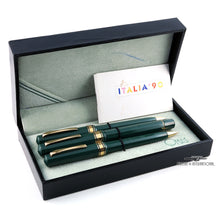 Load image into Gallery viewer, Omas 1990 World Cup Soccer Champion Italia Ballpoint, Pencil &amp; Fountain Pen Set
