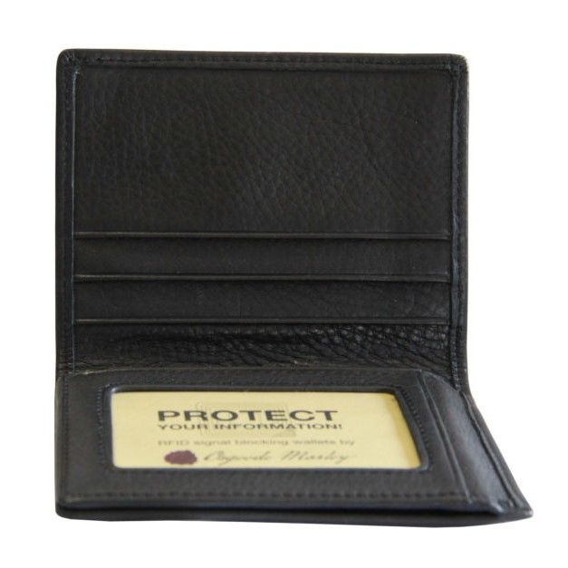 Osgoode Marley Cashmere Leather RFID Flipfold Wallet