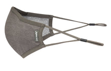 Load image into Gallery viewer, Side panel view of the mask with adjustable straps.
