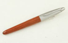 Load image into Gallery viewer, Front view of the fountain pen with the cap on.
