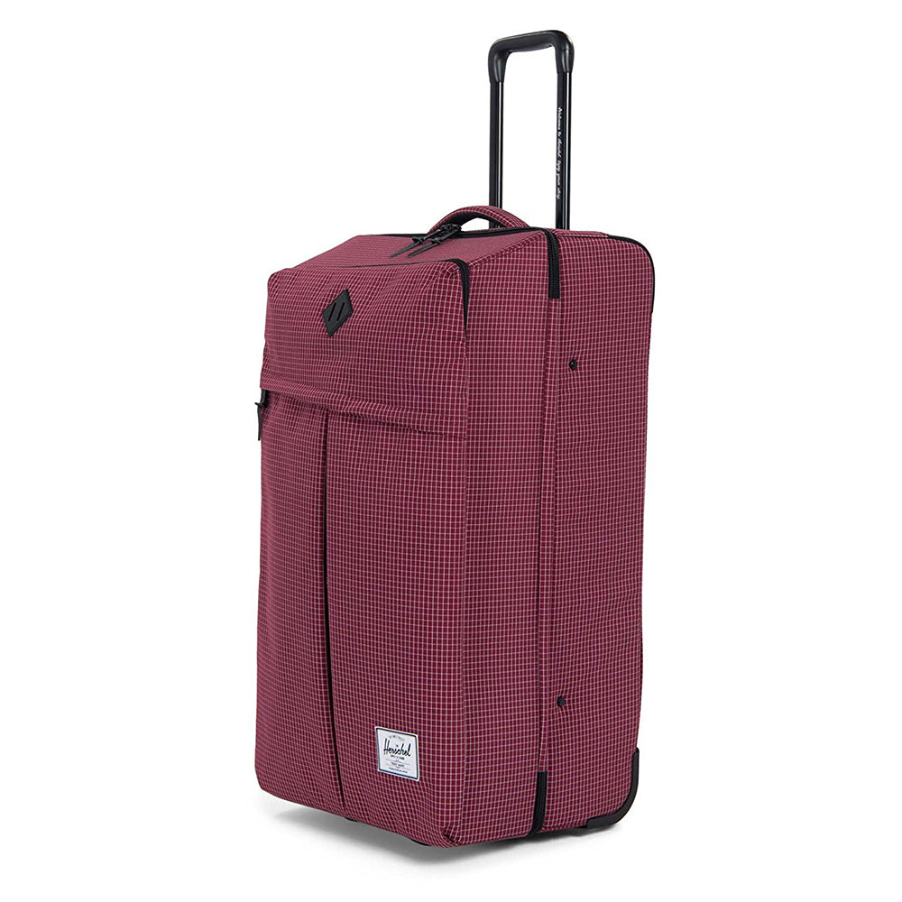 Herschel Supply Co. Parcel Large Upright Luggage - Wine Grid