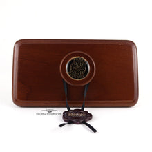 Load image into Gallery viewer, Top view of the ink blotter handle, with Parker Duofold logo.
