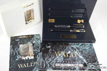 Load image into Gallery viewer, The pens arranged in their presentation box with the outer box and booklets. 
