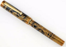 Load image into Gallery viewer, Front view of the fountain pen with the cap on.
