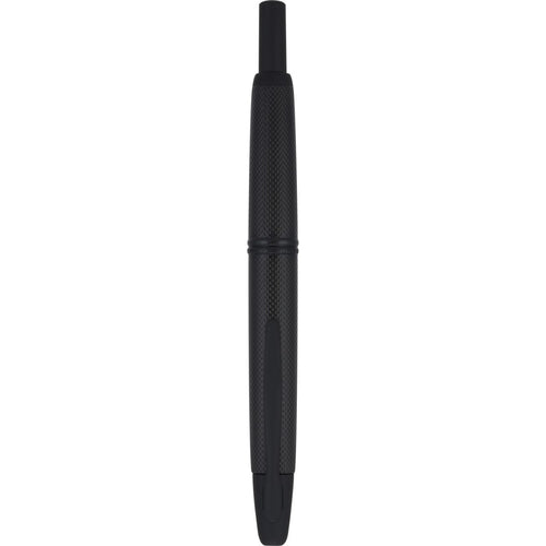 Pilot 2020 Limited Edition Link Black Guilloche Fountain Pen - Tip In