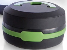 Load image into Gallery viewer, The green pop-up lantern, closed.
