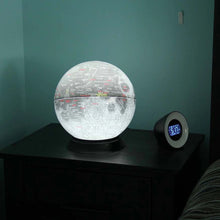 Load image into Gallery viewer, The globe shown on in a dimly-lit bedroom
