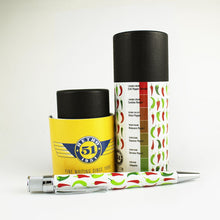 Load image into Gallery viewer, Airline International&#39;s Retro 51 White Hot Chili Pepper Rollerball - Glow in the Dark with GIft Tube
