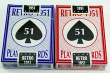 Load image into Gallery viewer, Two sealed Retro 51 Playing Cards decks
