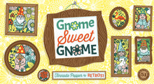 Load image into Gallery viewer, Graphic showing gnome portraits for the Retro 51 Gnome Sweet Gnome pen. 
