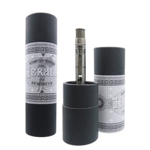 Load image into Gallery viewer, The Herald pen arranged with two matching gift tubes.
