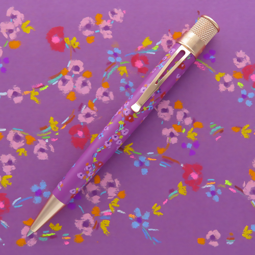 Retro 51 Petals and Pastels Rollerball Pen (XRR-22P01)