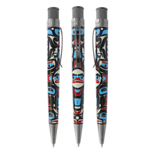 Load image into Gallery viewer, Retro 51 Smithsonian Raven Steals the Sun Rollerball Pen by James Peter Johnson
