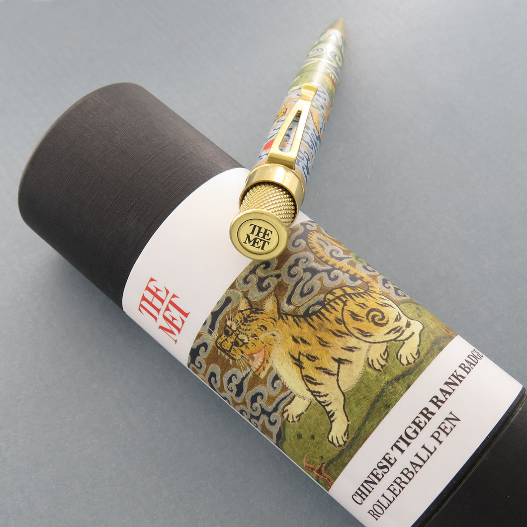 Retro 51 Metropolitan Museum of Art Chinese Tiger Rank Badge Rollerball Pen | MRR-2274