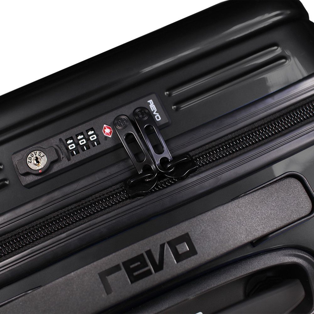 Revo Black Label Luna Large Expandable Spinner Luggage