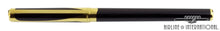 Load image into Gallery viewer, S.T. Dupont Art Nouveau Black and Gold Fountain Pen
