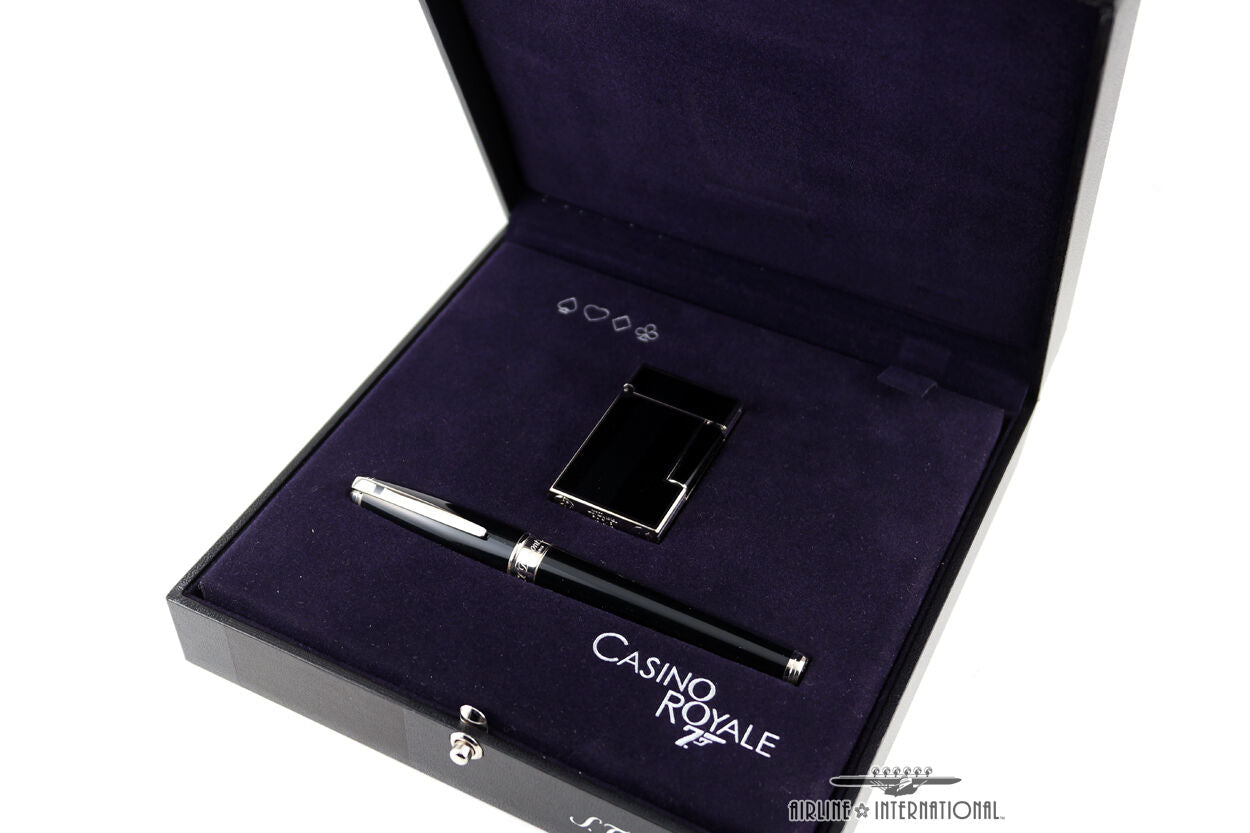 【STデュポン】カフスボタン　ゴールド　 007 ボンド ダイアナザーディ S.T. Dupont James Bond 007 Connected Line 2 Lighter, 16115