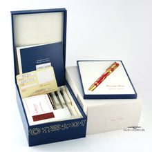 Load image into Gallery viewer, The ballpoint pen arranged with the packaging, documents, outer card stock box. 
