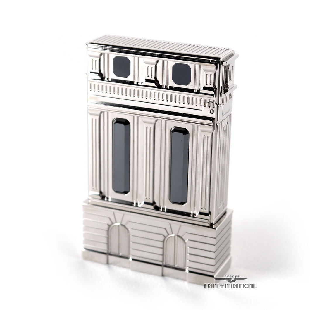 Angled back view of the lighter. 