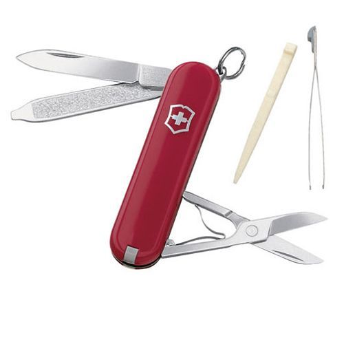 SWISS ARMY CLASSIC SD KNIFE - IN RED