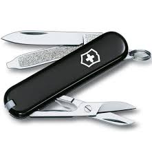 SWISS ARMY CLASSIC SD KNIFE - IN BLACK