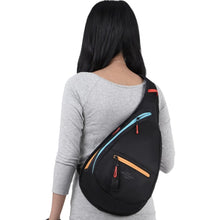 Load image into Gallery viewer, Esprit Shoulder Sling Bag - Chromatic with Model
