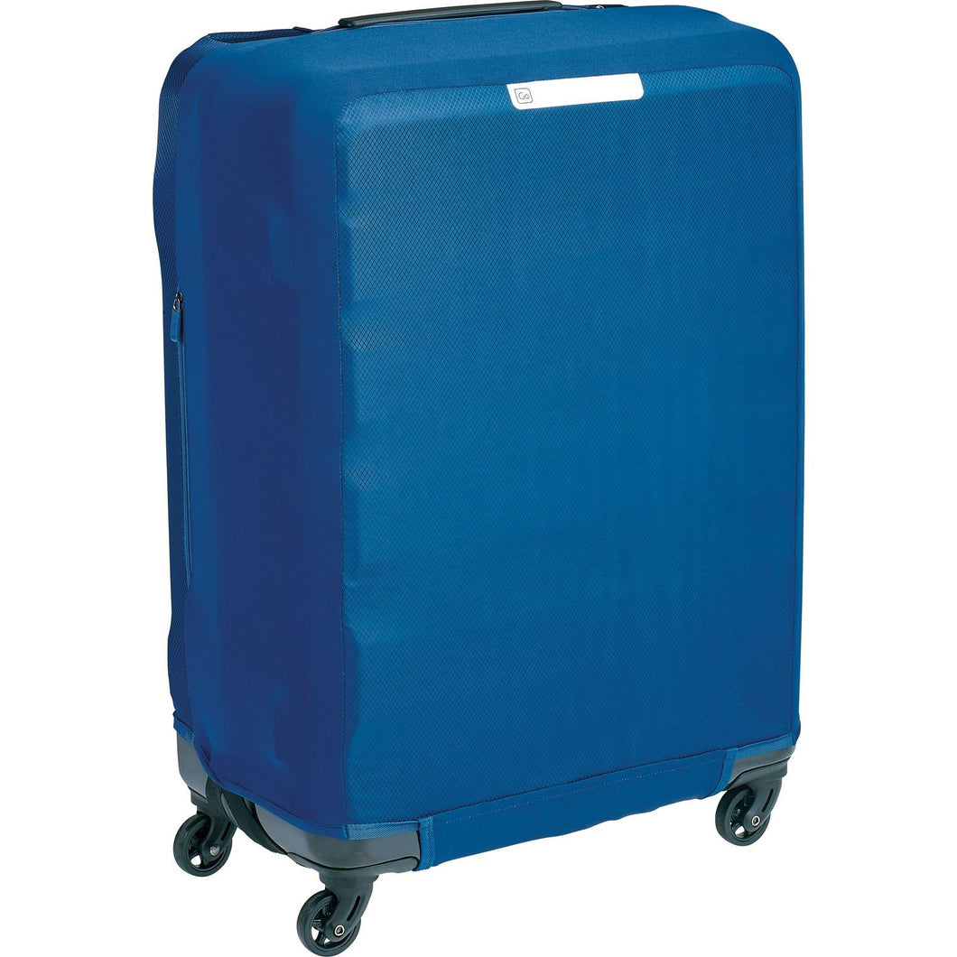 Slip on Luggage Cover in Blue fitted on a Suitcase (Not Included)