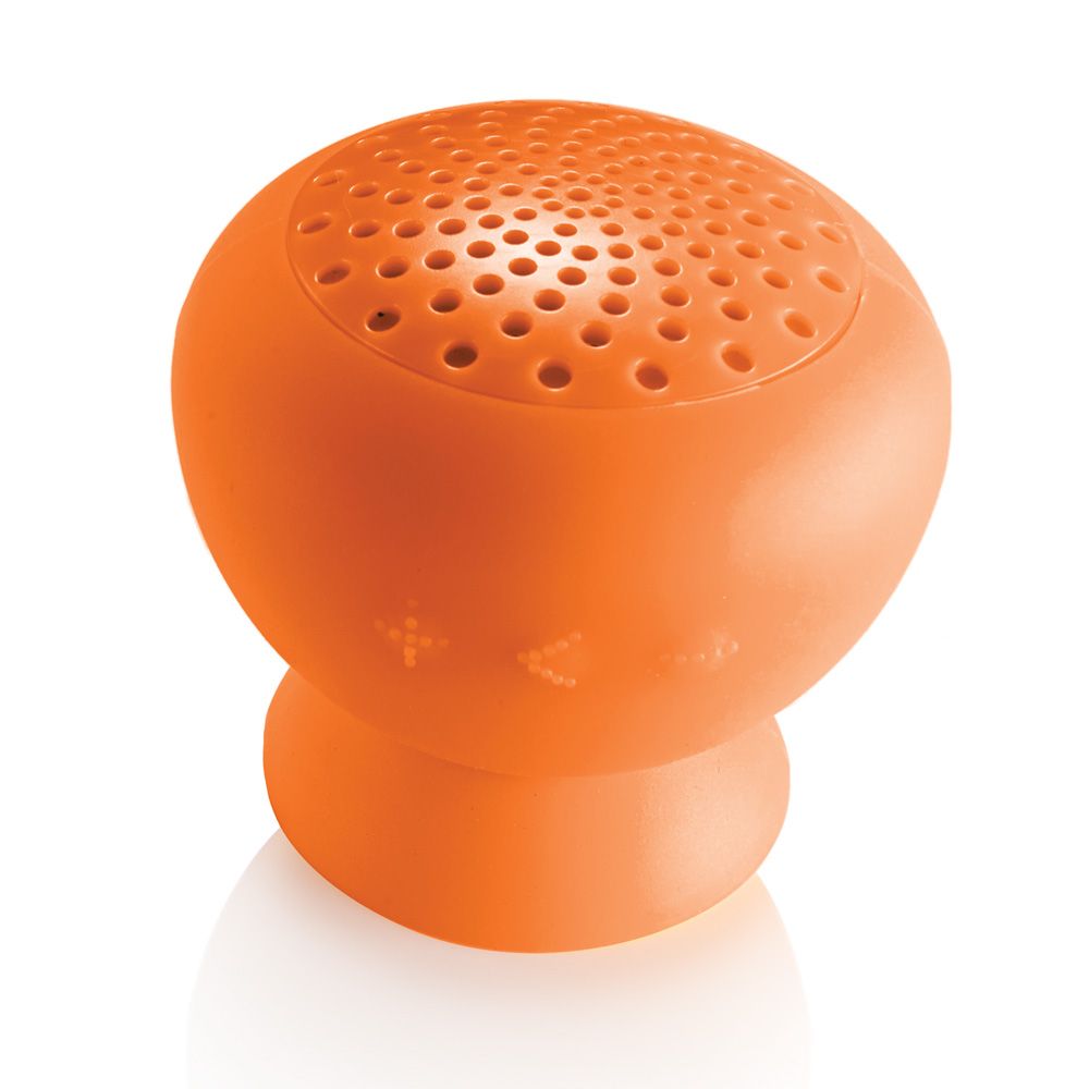 Splash Resistant Squish Speaker in Orange