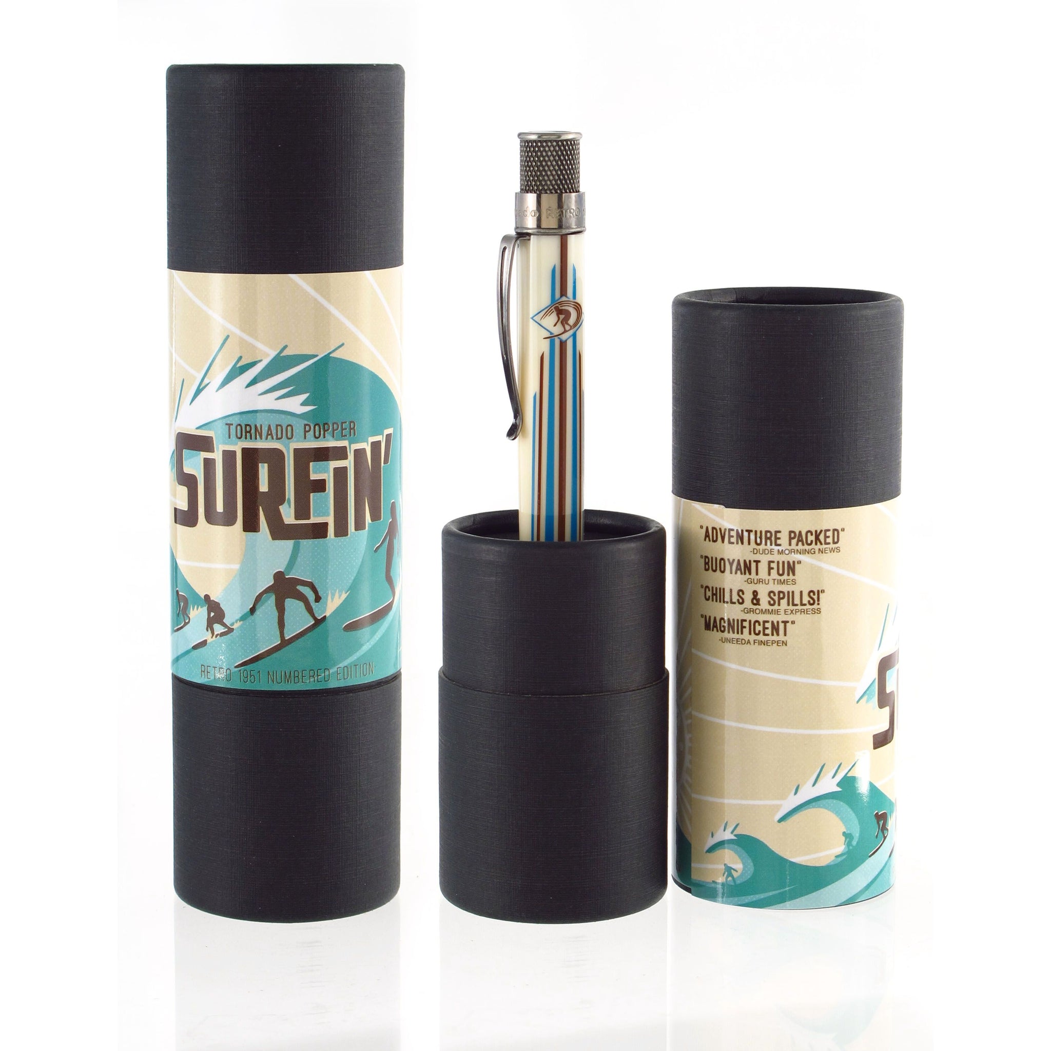 Retro 51 Surfin Tornado Popper Lim. Ed. RB Pen | Airline