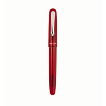 Load image into Gallery viewer, TACCIA Spectrum Fountain Pen in Merlot Red, Capped

