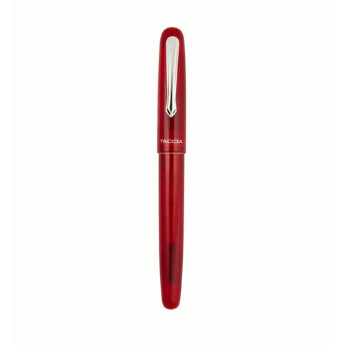 TACCIA Spectrum Fountain Pen in Merlot Red, Capped