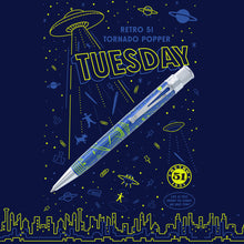 Load image into Gallery viewer, Retro 51 LE Tornado Popper Tuesday &amp; The Herald Rollerball w/Rickshaw Pen Sleeve
