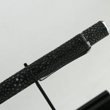 Load image into Gallery viewer, Taccia Shagreen Stingray Ballpoint Pen, Top Close-Up
