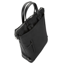 Load image into Gallery viewer, Newport Convertible 2-in-1 Tote / Backpack, Back Angled View

