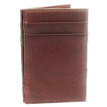 Load image into Gallery viewer, The Trickster Leather Wallet, Brown
