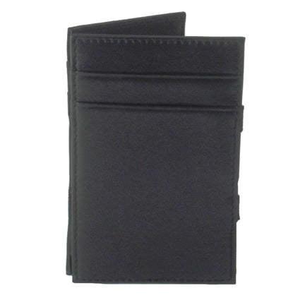 The Trickster Leather Wallet in Black