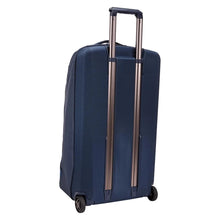Load image into Gallery viewer, Thule Crossover 2 30&quot; Wheeled Duffel in Dress Blue, Back Angled View
