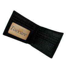 Load image into Gallery viewer, Toccare Bella Soft Slim Wallet w/ID Window Black. Open
