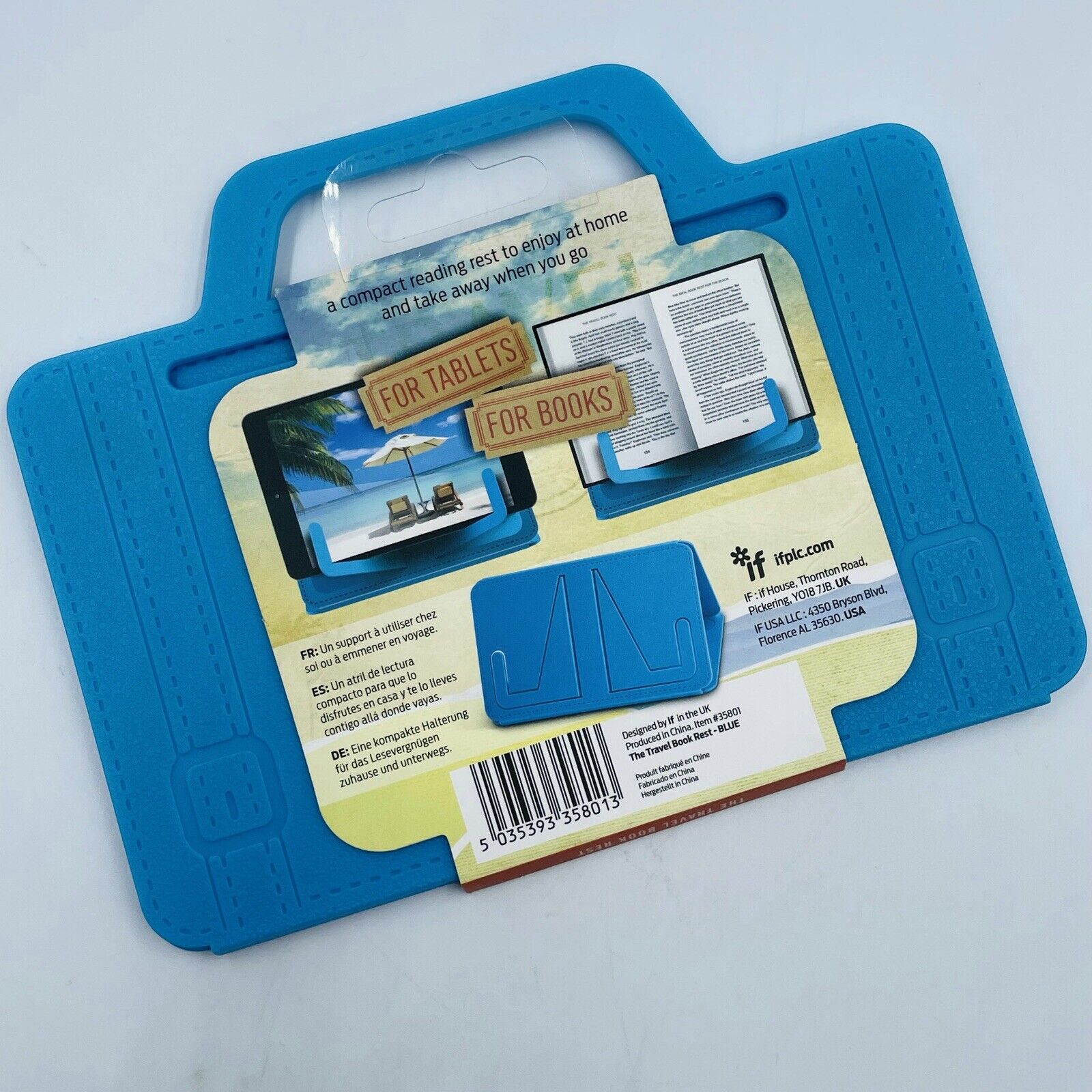IF The Travel Book Rest - Mint Color Portable Reading Stand