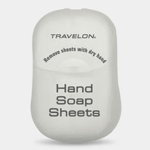 Load image into Gallery viewer, TRAVELON CLEAN HAND SOAP TOILETRY SHEETS
