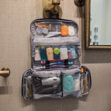 Load image into Gallery viewer, Flat-Out Hanging Toiletry Kit

