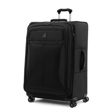 Load image into Gallery viewer, Travelpro Tourlite 29&quot; Expandable 8-Wheel Spinner, Black Front Angled View
