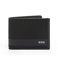 Front panel view of the Passcase. A small Tumi logo is placed on the bottom right.