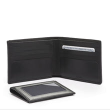 Load image into Gallery viewer, Interior view of the passcase with the removable case set to the side. It features a window on the card holder for an ID.
