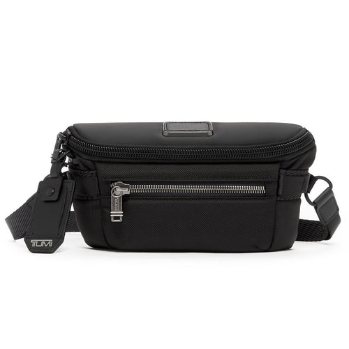 Front panel view of the waist pack. 