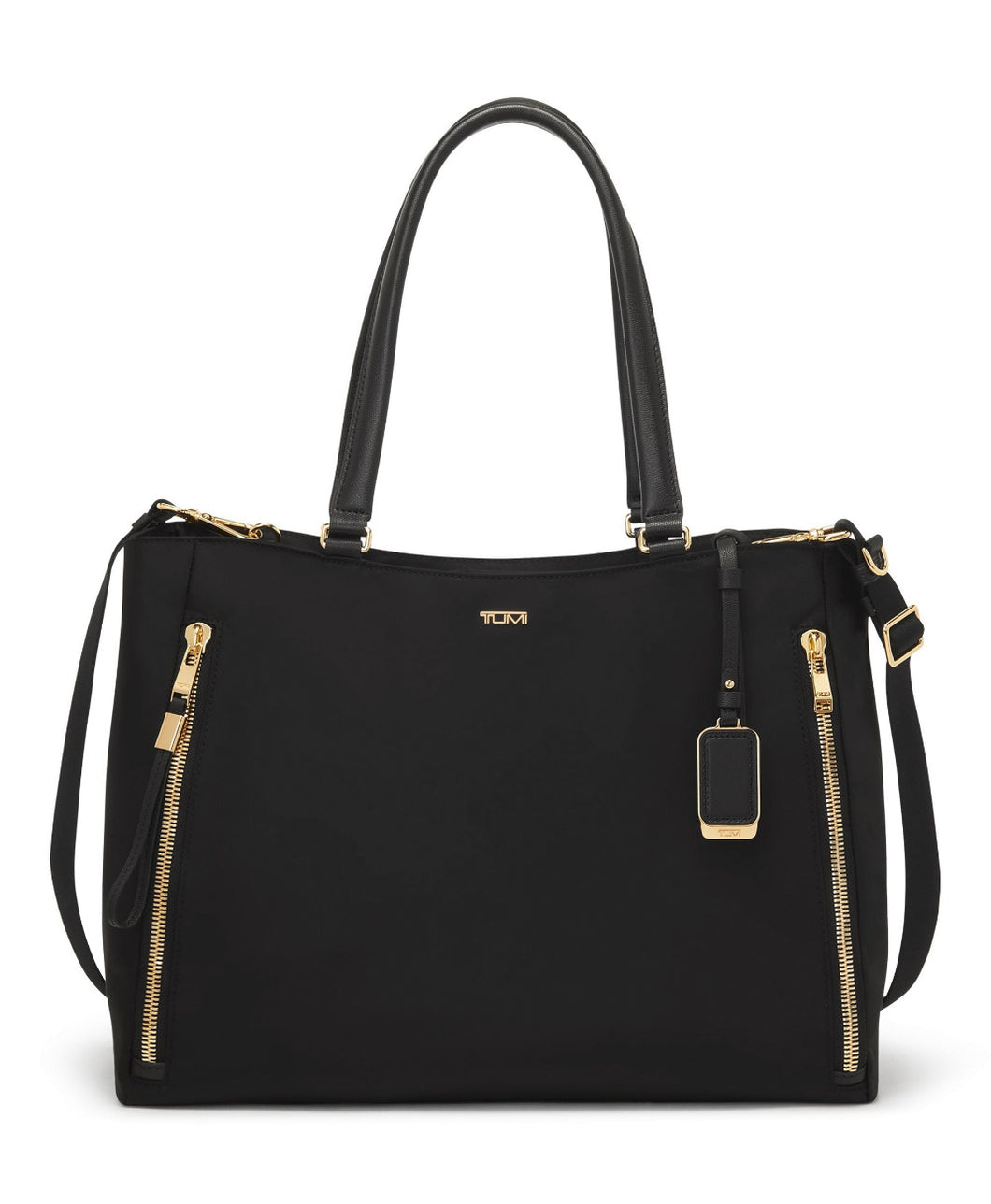 Front panel view of the bag