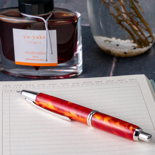 Pilot Vanishing Point SE Fountain Pen | Marble Orange