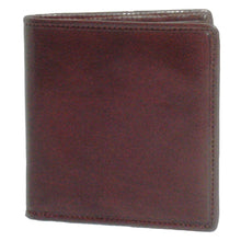 Load image into Gallery viewer, Vantaggio Italian Hand-Stained Leather Extra-Page Hipster Wallet, closed
