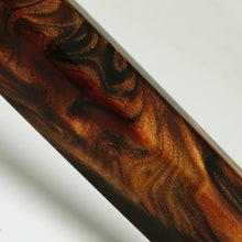 Load image into Gallery viewer, Visconti Medici Fountain Pen with Chrome Trim, Barrel Close-Up

